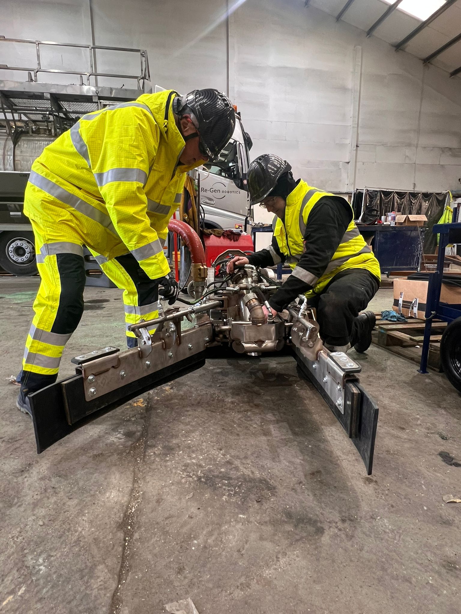 Gallery Image for Our Robot on Re-Gen Robotics